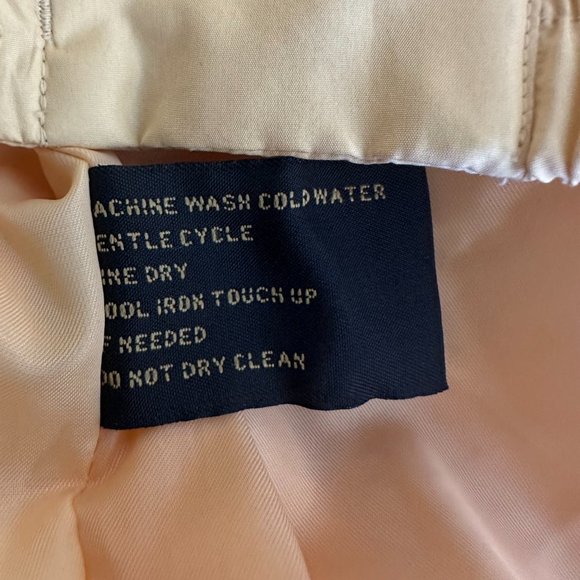 Newport Harbor Collection Mens Yellow Full Zip bomber Light Jacket  Size L - Picture 5 of 6